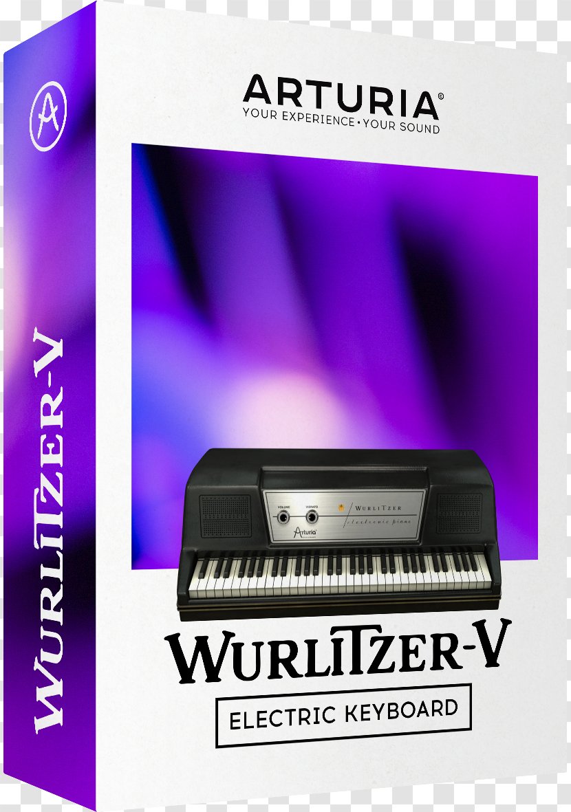 Wurlitzer Electric Piano Arturia Software Synthesizer - Musical Instruments - Shure SM57 Transparent PNG