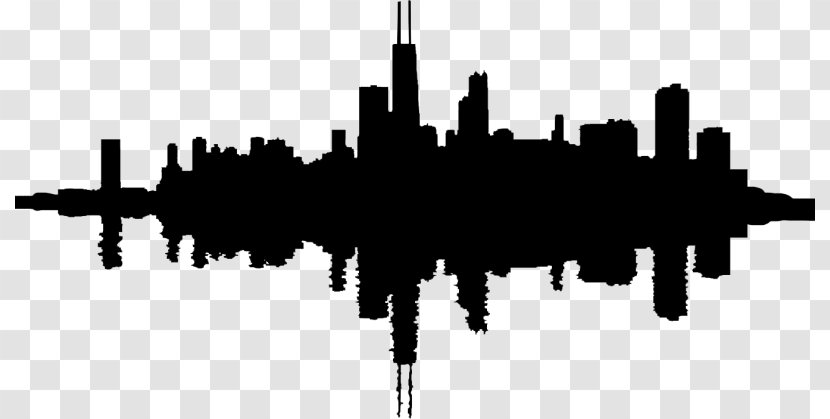Chicago Skyline Vector Graphics Clip Art - Stock Photography - Silhouette Transparent PNG