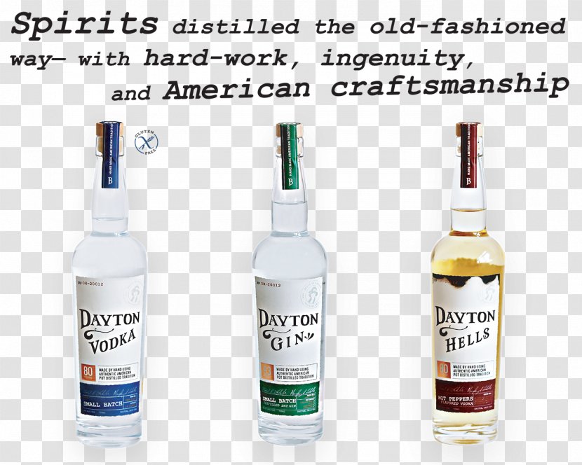 Belle Of Dayton Distillery Liqueur Distillation Vodka Whiskey - Alcoholic Beverage Transparent PNG