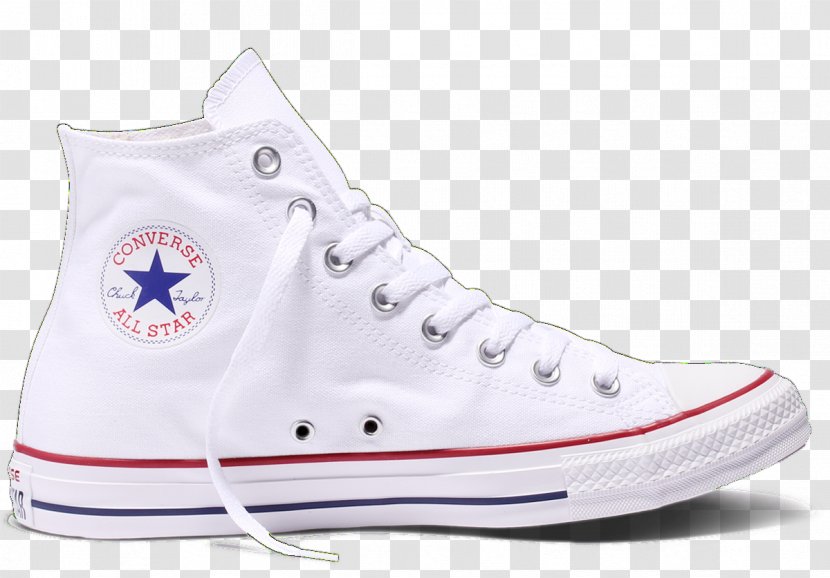 Chuck Taylor All-Stars Converse High-top Shoe White - Running Transparent PNG