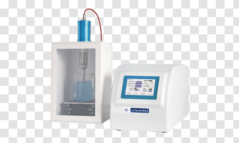 Ultrasound Laboratory Cell Disruption Science Extraction - Sonication Transparent PNG