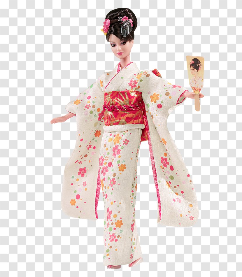 Japan Barbie Doll 2008 Princess Of - Kimono Transparent PNG