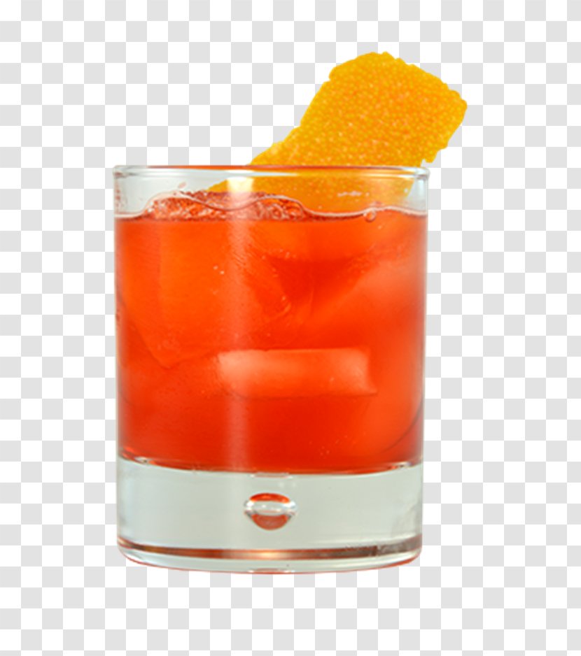 Negroni Cocktail Sea Breeze Harvey Wallbanger Spritz - Drink Transparent PNG