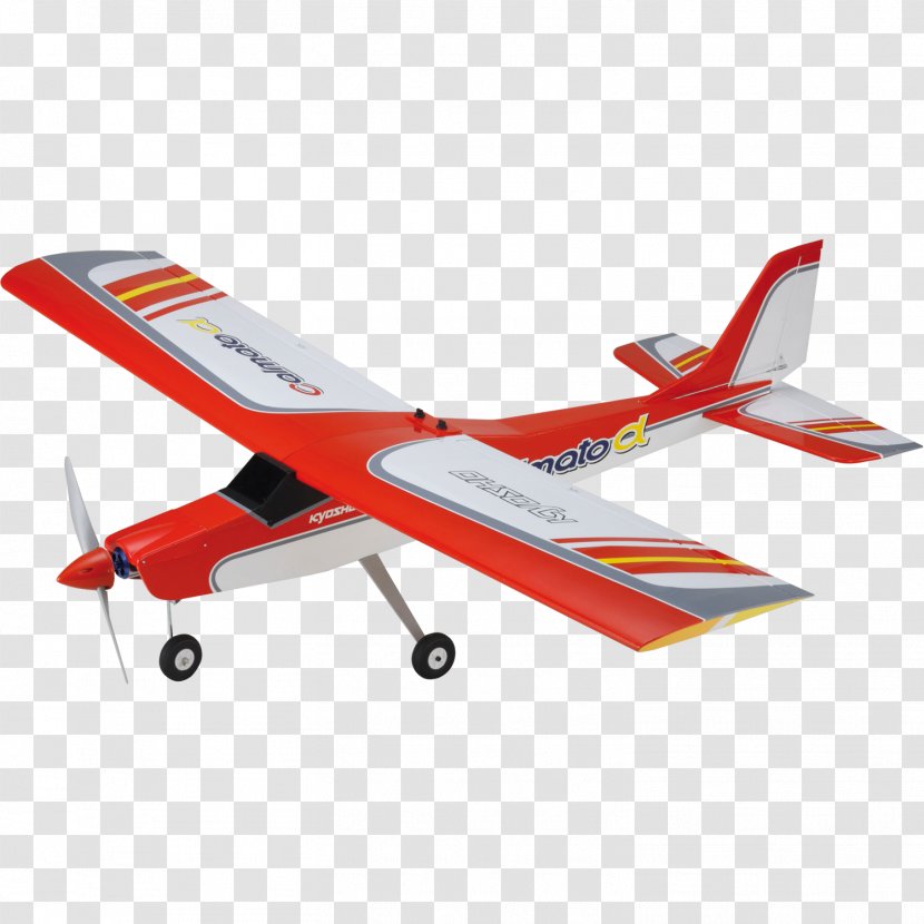 Radio-controlled Aircraft Airplane Kyosho Calmato Alpha 40 Trainer Vliegtuig KIT - Radio Controlled Toy Transparent PNG
