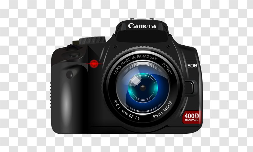 Camera Lens Digital SLR Clip Art - Reflex Transparent PNG
