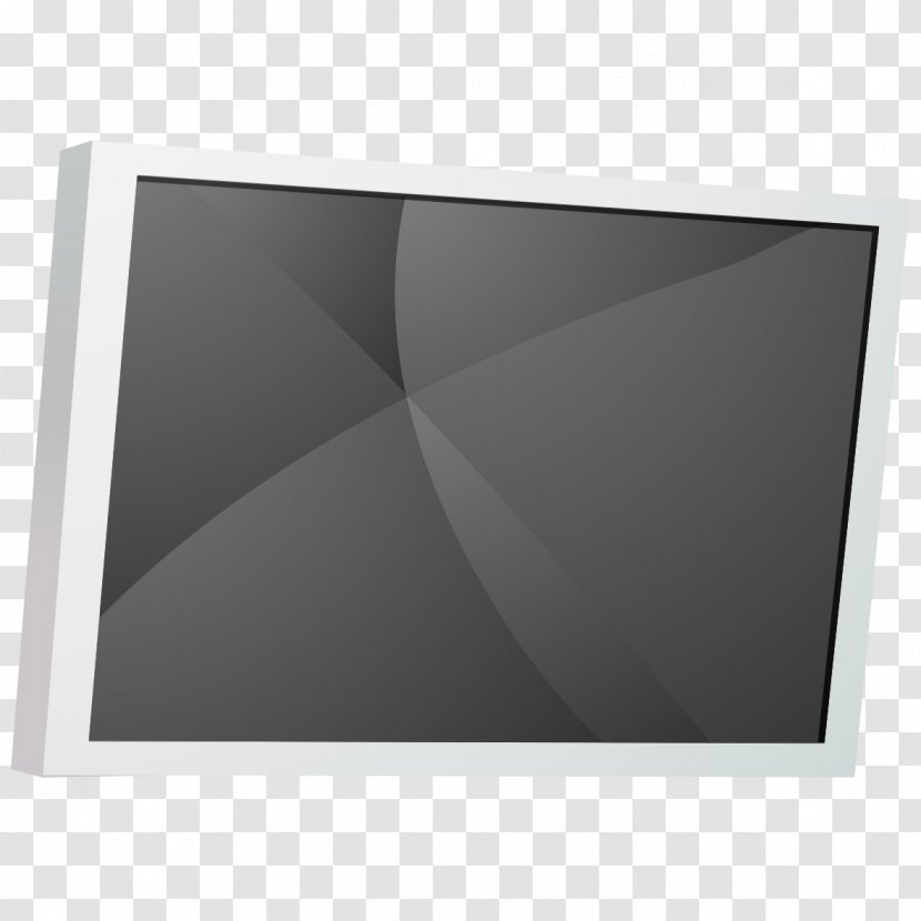 Brand Square Angle Pattern - White Frame Model Transparent PNG