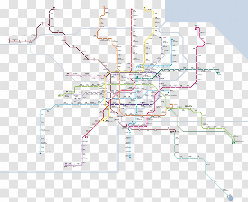 Maglev Wiring Diagram Electrical Wires & Cable Shanghai Metro - Drawing - Map Transparent PNG