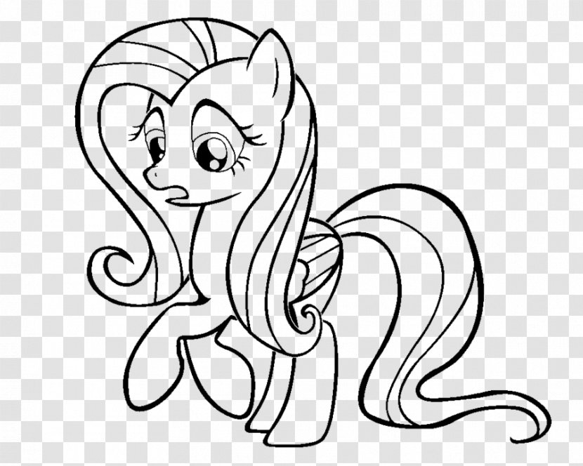 Fluttershy Colouring Pages Coloring Book Child My Little Pony: Equestria Girls - Heart Transparent PNG