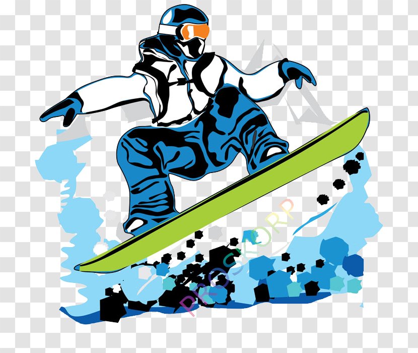 Skiing Clip Art - Sport - Skateboard Man Transparent PNG