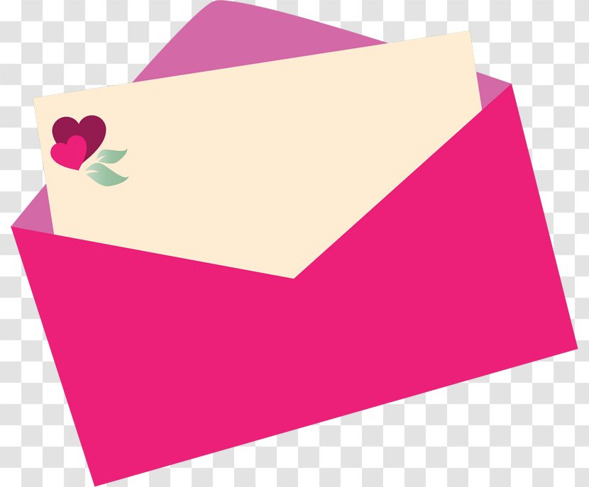 Love Letter Romance Heart Transparent PNG
