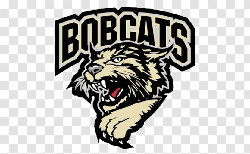 Tiger Bismarck Bobcats Logo Ice Hockey Roar - Vertebrate Transparent PNG