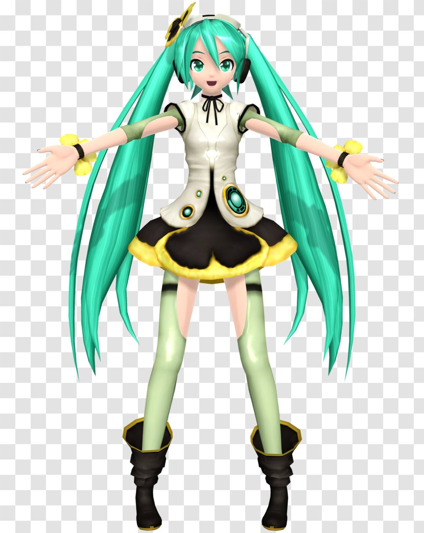 Hatsune Miku: Project DIVA Arcade Costume Vocaloid Cosplay - Cartoon - Pansy Transparent PNG