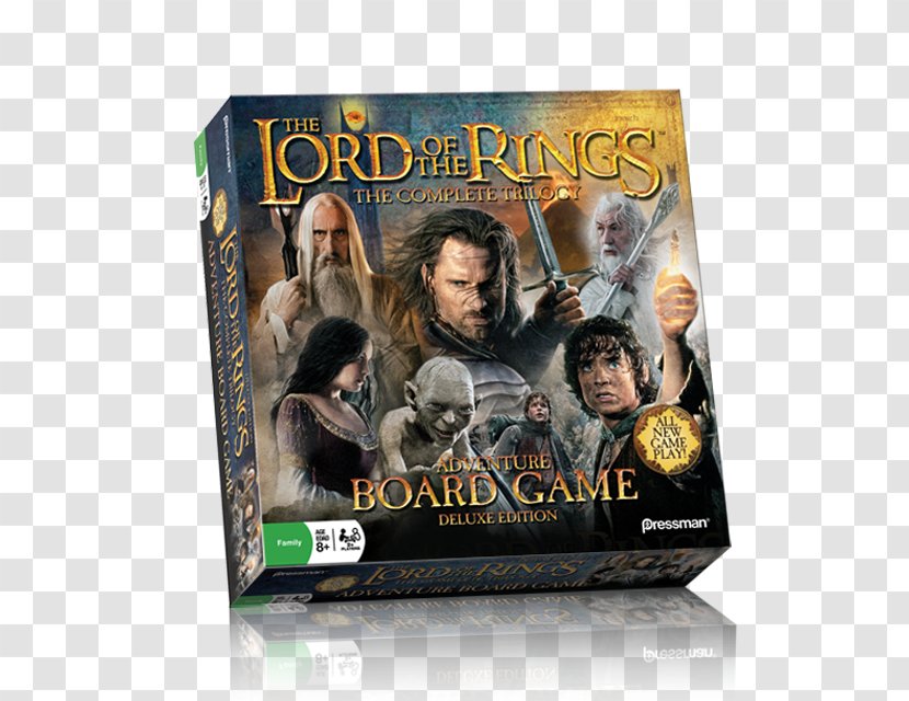The Lord Of Rings: Conquest Rings Adventure Game Board - Boardgamegeek - Hobbit Transparent PNG