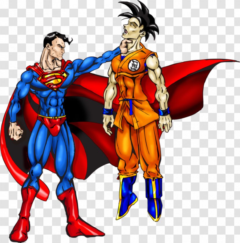 Superman Goku Clark Kent YouTube Vegeta - Superhero Transparent PNG