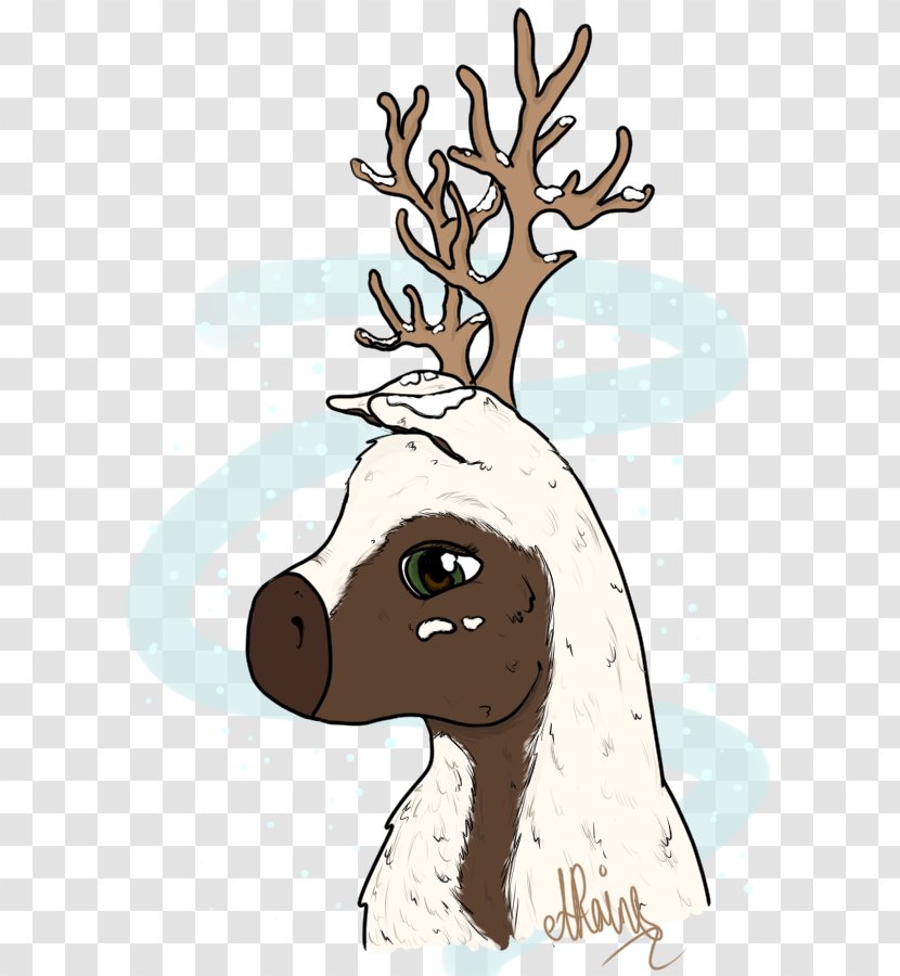 Reindeer Horse Antler Clip Art - Head - Larch Transparent PNG