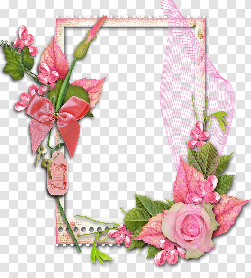 Picture Frames Flower Garden Roses Decorative Arts Photography - Flora - FLOWER FRAME Transparent PNG