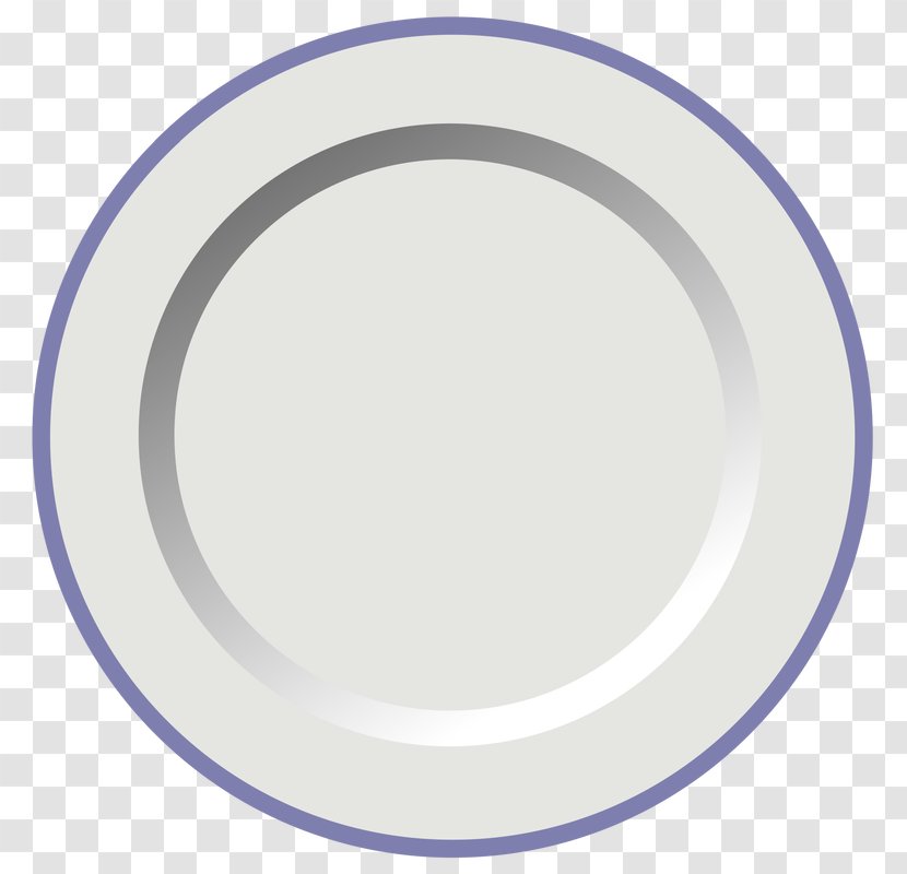 Product Design Purple Tableware - Oval - Plate Cartoon Transparent PNG