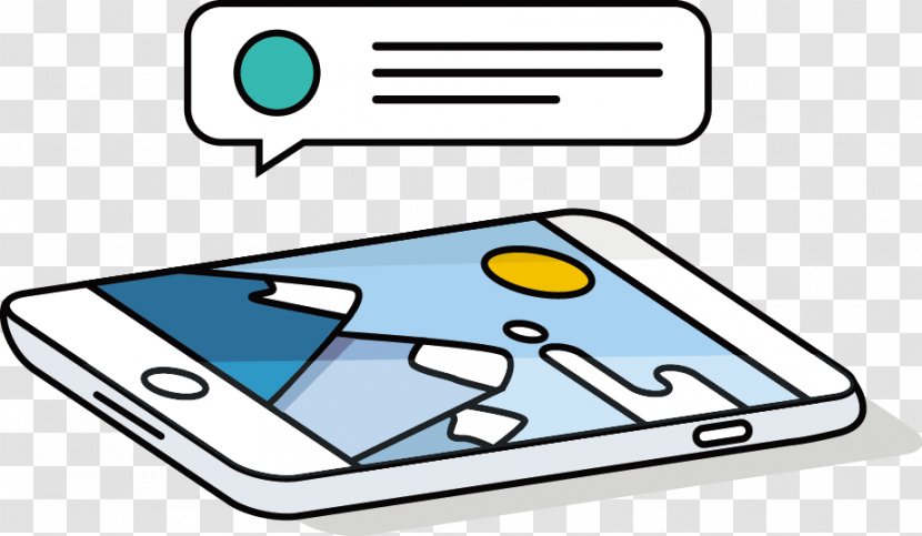 Mobile Phone Accessories Illustration - Vector Smartphone Speech Technology Transparent PNG