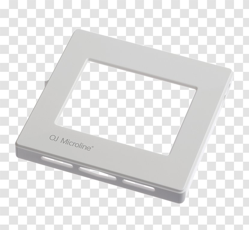 Microline Square Rectangle Thermostat - User Interface Design - Cover Floor Transparent PNG