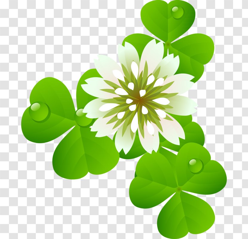 Paper Clip Saint Patrick's Day Shamrock Art - Patrick S Transparent PNG