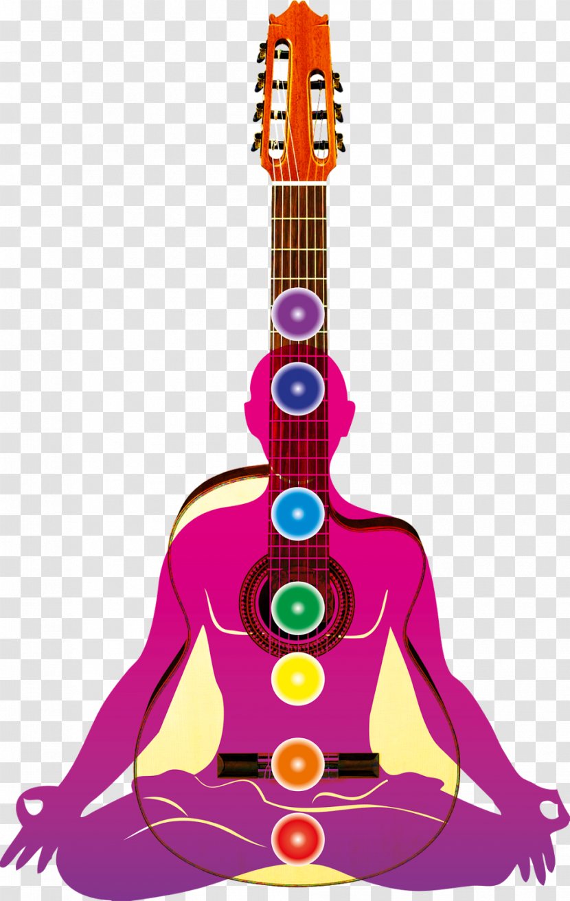 Guitar Chakra Yoga Ajna - Meditation Transparent PNG