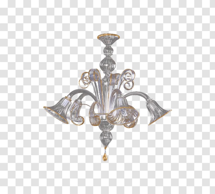 Chandelier Body Jewellery Ceiling Light Fixture - Ambra Transparent PNG