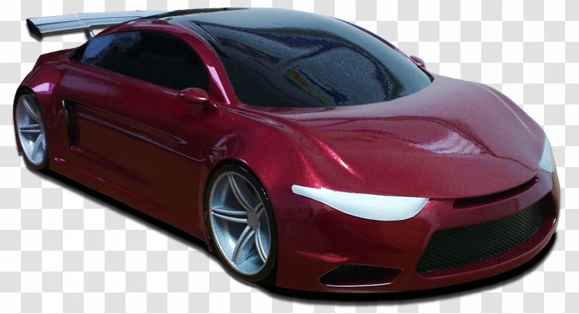 Mid-size Car Bumper Compact Automotive Design - Executive - Rapid Prototyping Transparent PNG