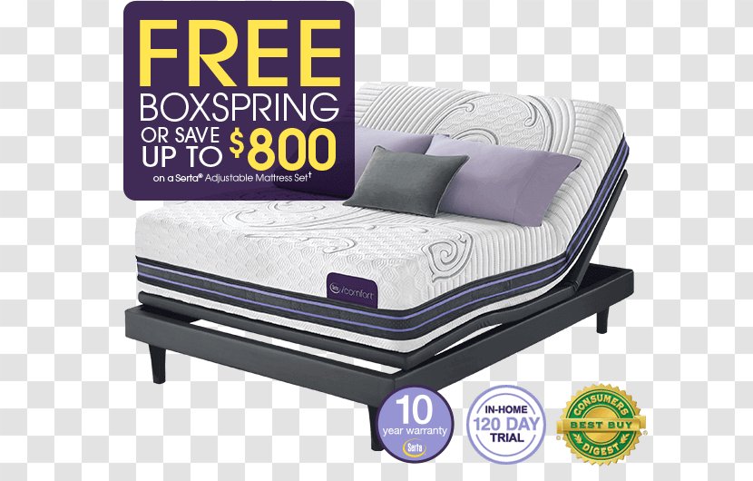 Serta Memory Foam Mattress Pillow - Upholstery - Supermarket Promotion Transparent PNG