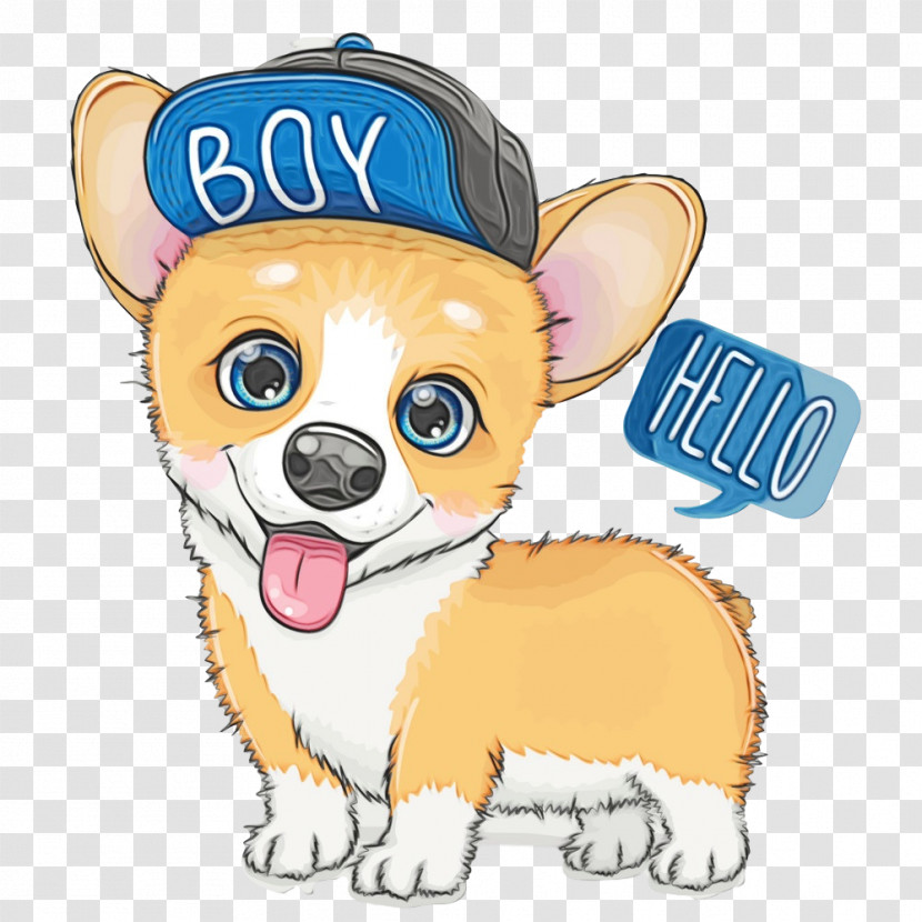 Dog Pembroke Welsh Corgi Chihuahua Cartoon Welsh Corgi Transparent PNG