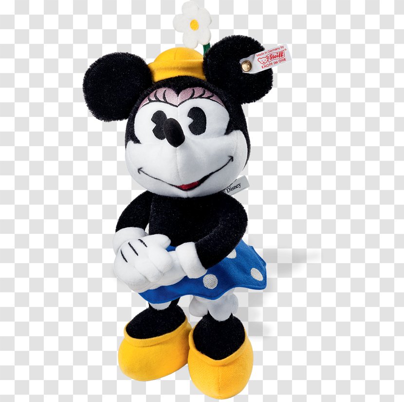 Stuffed Animals & Cuddly Toys Minnie Mouse Mickey Bear - Heart Transparent PNG