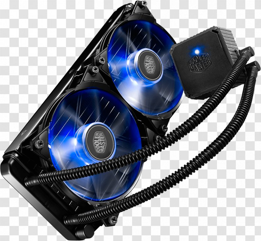 Cooler Master Computer System Cooling Parts Water Central Processing Unit Intel - Core I7 Transparent PNG