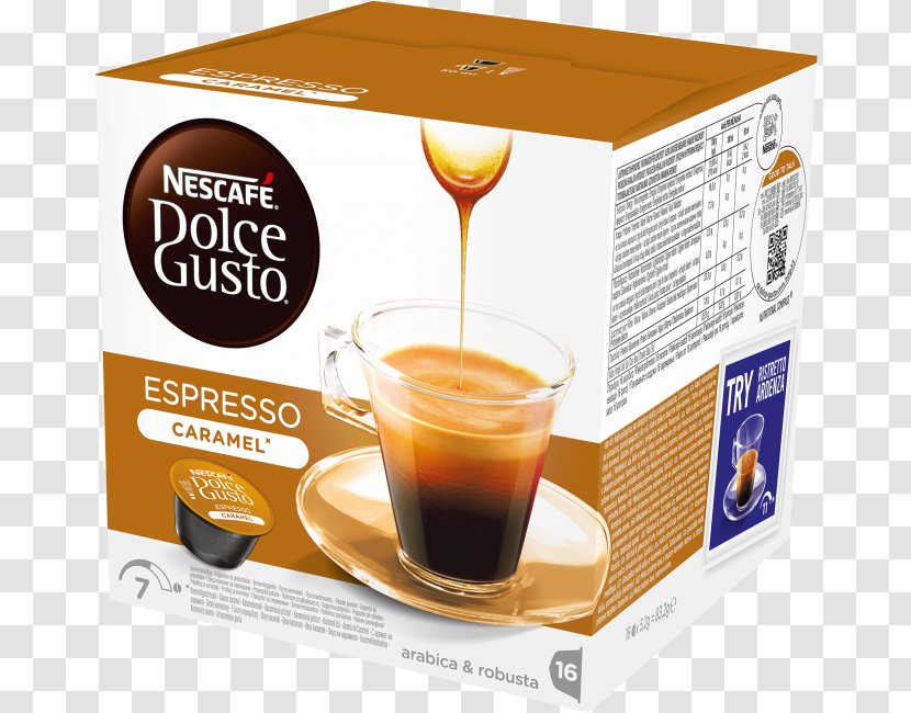 Dolce Gusto Espresso Caffè Macchiato Coffee Latte - Lungo Transparent PNG