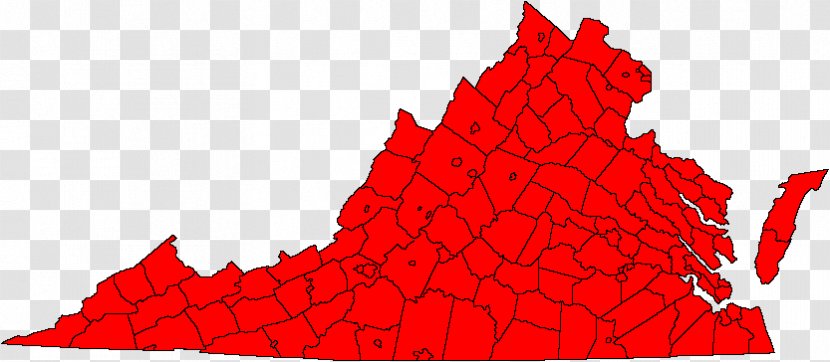 United States Senate Election In Virginia, 2002 Map Cartography - Royaltyfree Transparent PNG