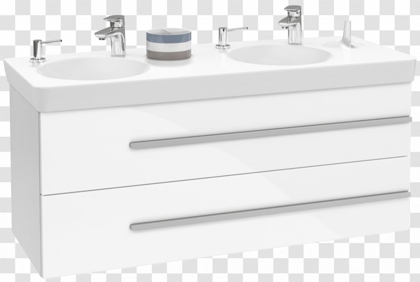 Sink Bathroom Cabinet Villeroy & Boch Drawer - Plumbing Fixture Transparent PNG