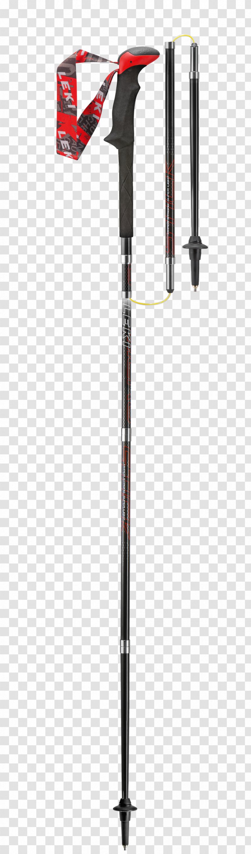 Ski Poles Hiking Bastone LEKI Lenhart GmbH Carbon Fibers Transparent PNG