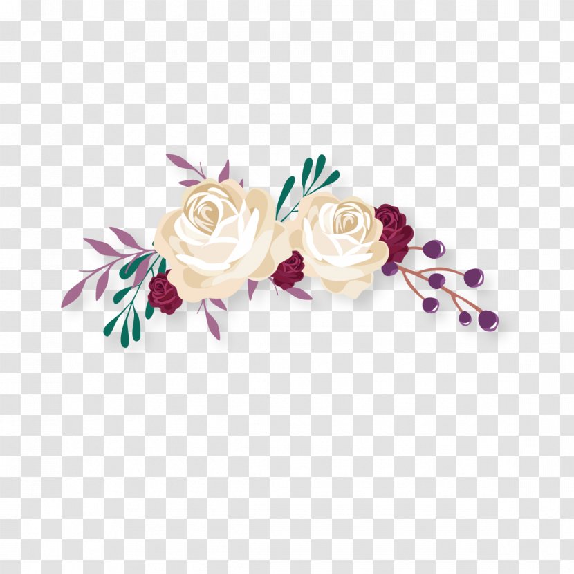 Flower Floristry Rose - Bouquet Transparent PNG