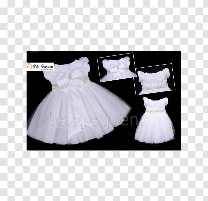 Wedding Dress Baptism Satin Child - Infant Transparent PNG