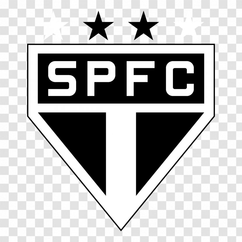 São Paulo FC Logo Black Emblem - S%c3%a3o Fc - Croatia Team Transparent PNG