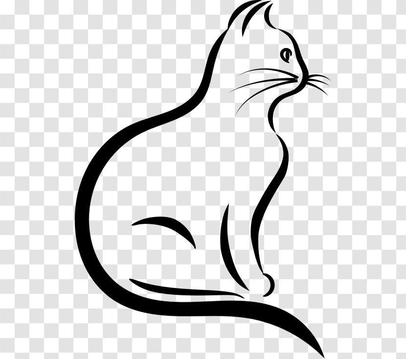 American Wirehair Kitten Silhouette Dog–cat Relationship Clip Art - Organism Transparent PNG