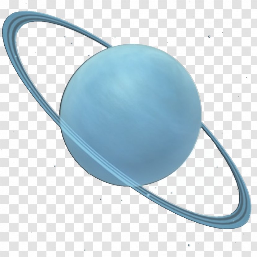 Rings Of Uranus Planet Saturn Solar System - Blue Transparent PNG