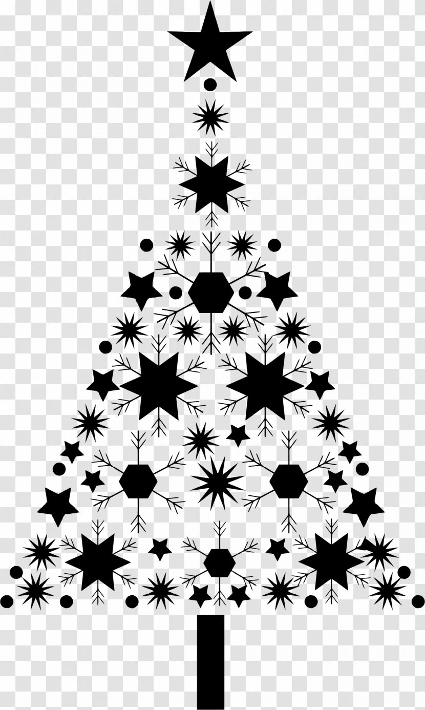 Christmas Tree Clip Art - Fir - Abstract Transparent PNG