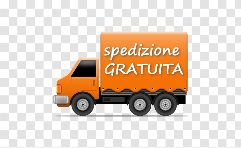 Commercial Vehicle Transport Car Truck Gratis - Orange - Free Shipping Transparent PNG