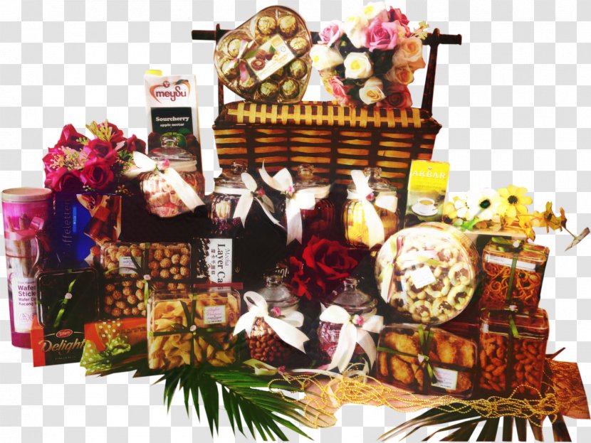 Food Gift Baskets Hamper Product - Basket Transparent PNG