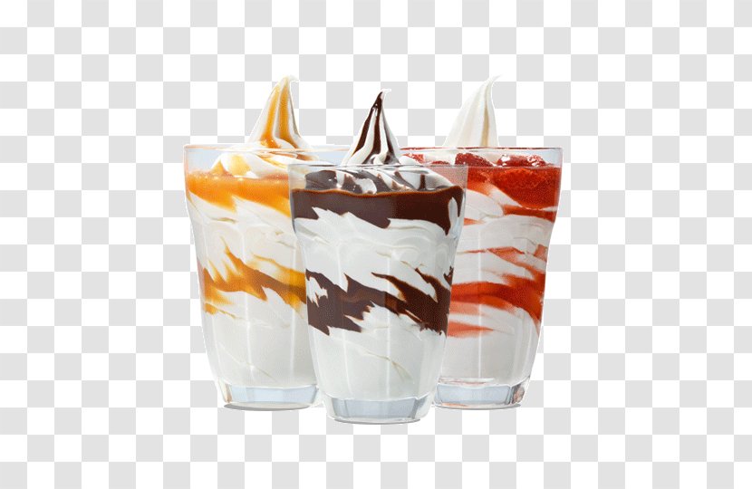 Sundae Ice Cream Soft Serve Food Chocolate Syrup Transparent PNG