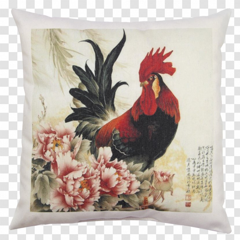 China Chinese Painting Rooster Chicken - Art Transparent PNG