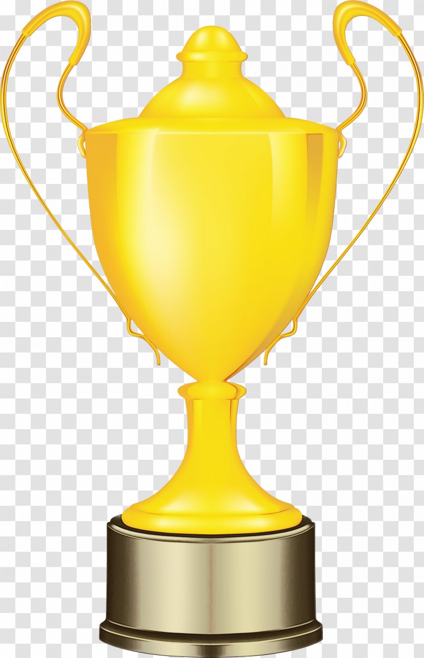 Trophy - Drinkware Yellow Transparent PNG