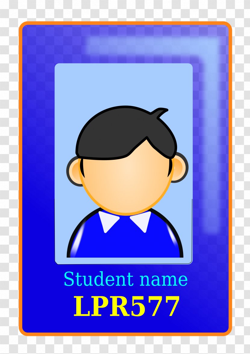 Identity Document Student Card Clip Art - Signage - Id Transparent PNG