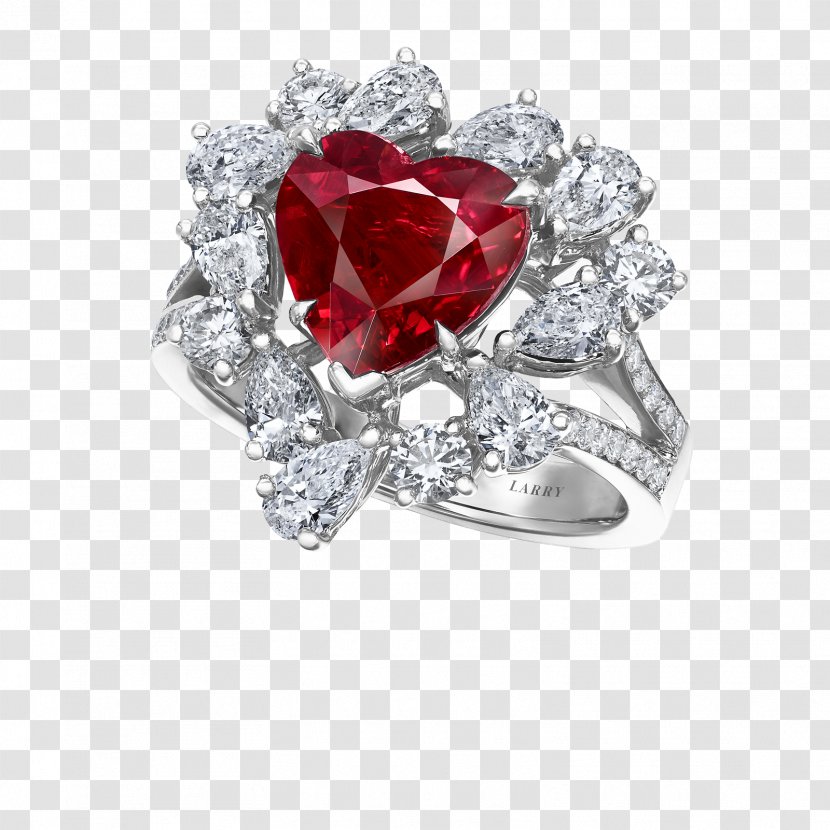 Sina Weibo Larry Jewelry Ruby Business Jewellery Transparent PNG