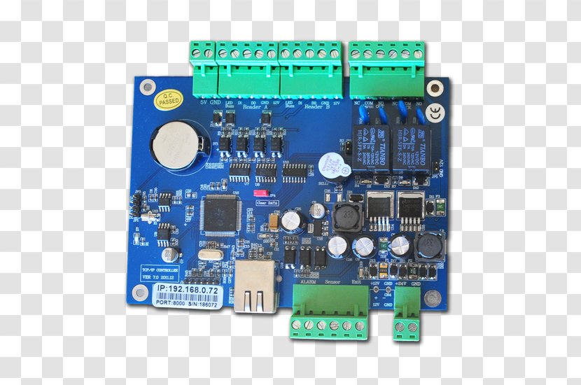 Microcontroller Access Control Expansion Card Electronics - Circuit Prototyping - Backlight Transparent PNG