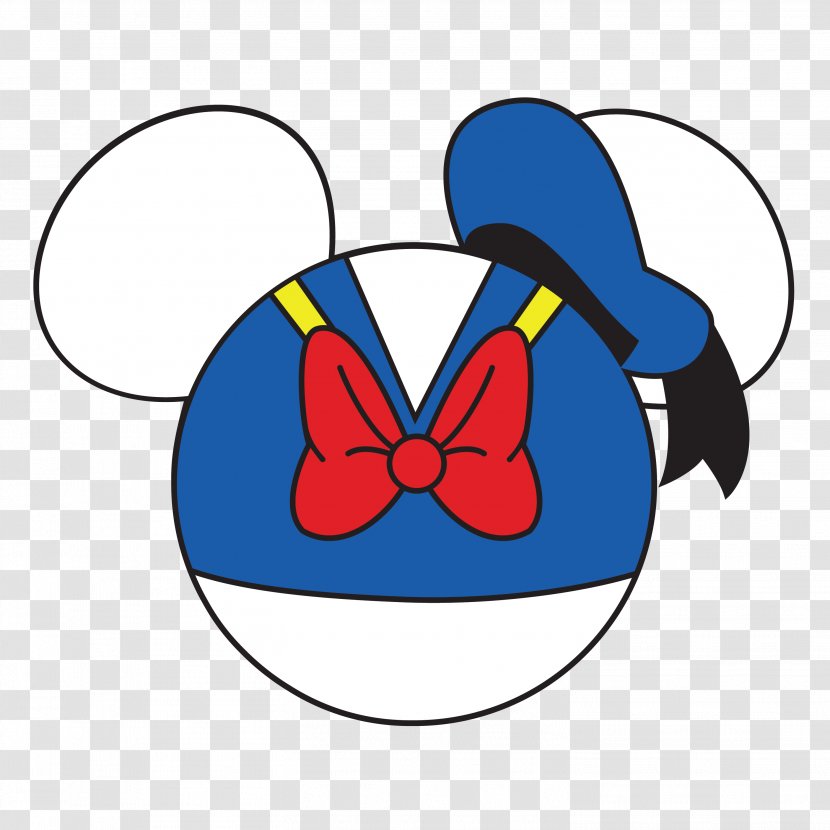Donald Duck Mickey Mouse Minnie Daisy Clip Art - Pollinator Transparent PNG